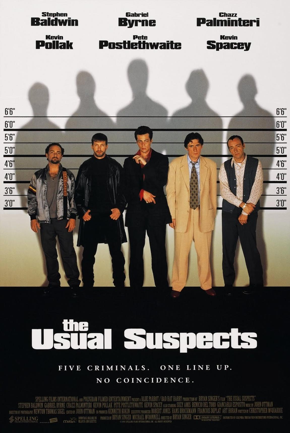 FILMKLUBB - The Usual Suspects (De misstänkta)